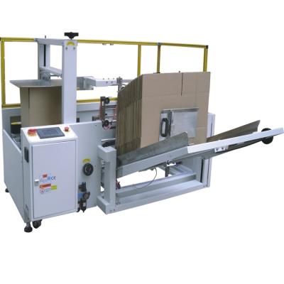 China CLOTHING Best Price Full Automatic Carton Box Case Opening Machine For Production Line for sale