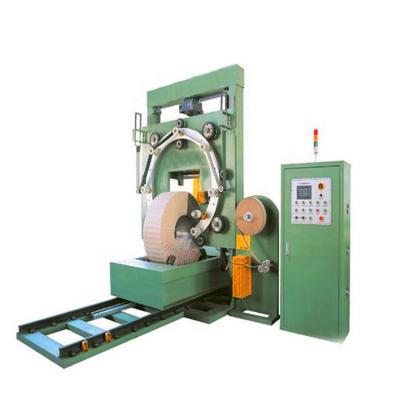 China Simple Operation Easy Maintenance Automatic Cable Crown Wrapping Machine for sale