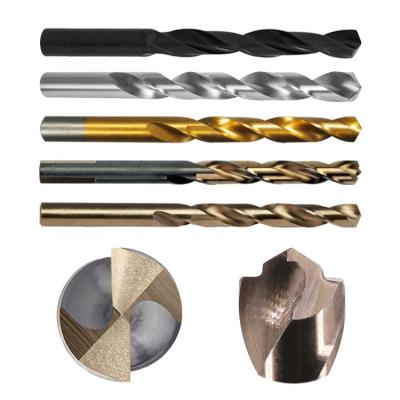 China For Worker DIN338 Steel Length HSS-G HSS High Speed ​​Steel Metal And Drill Bits For Metal for sale