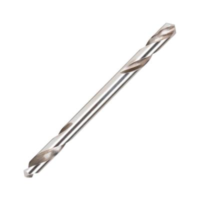 China For HSS Metal PVC Stainless Steel Iron Aluminum Sheet Drilling Two Double Heads Finished Drill Bit For Thin Metal Sheet Drilling for sale