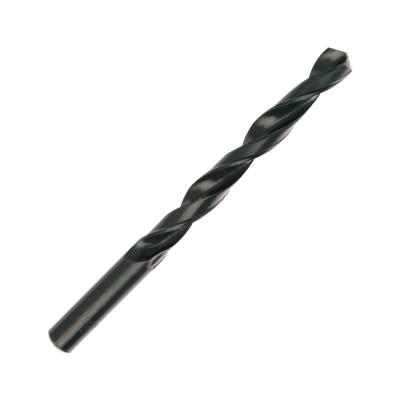 China For Metal Aluminum Stainless Steel PVC Iron Drilling Black Oxide Rolled HSS-R HSS Drill Bit For Metal Drilling for sale