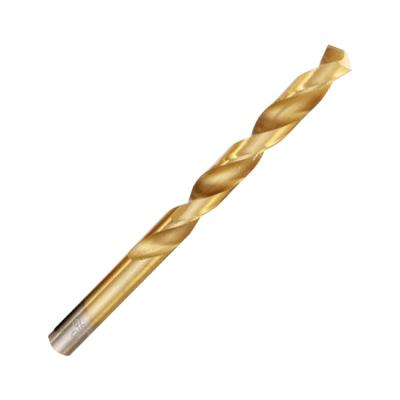 China For Stainless Steel Metal PVC Iron Aluminum Drilling DIN338 Worker Length Rolled And Polished HSS Titanium Coated Drill Bit for sale