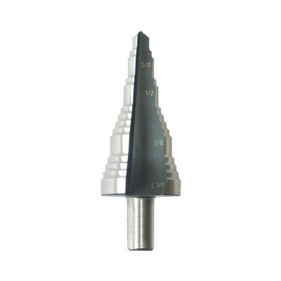 China Metal Sheet Tube Drilling Electrician Use HSS Step Drill Bit For Electrical Hole Drilling for sale