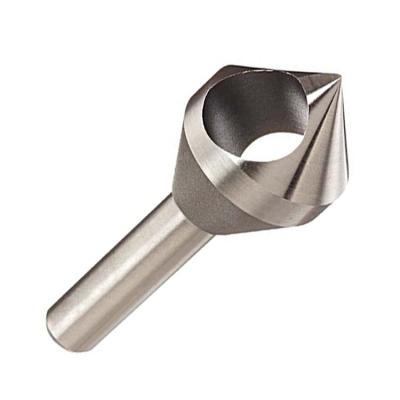 China Metal Drilling Round Shank 82 Degree 0 Flute HSS Countersink Zero Drill Bit for sale