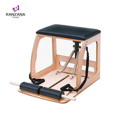 China New Style Pilates Reformer Equipment Frame Durable Combo Step Chair Custom Multifunctional Pilates Wunda Chair for sale