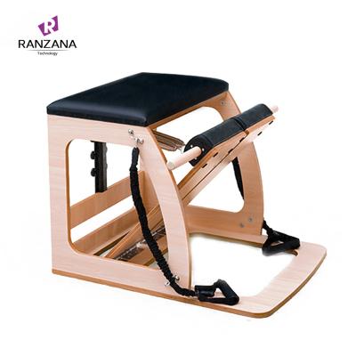 China Durable Custom Multifunction Pilates Chair Reformer Equipment Wunda Pilates Frame Combo Step Chair for sale