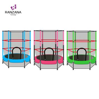 China Factory direct sales durable kidsTrampolines with safety net fencing outdoor fitness trampoline for sale