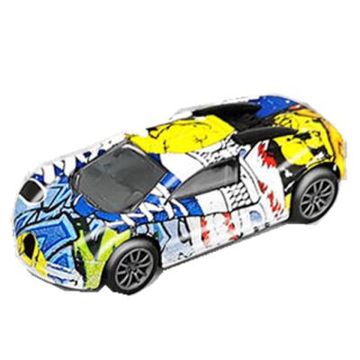 China Toy Die-casting Automobile Mini Size Die Cast Pull-Back Alloy-sports Car Vehicle New Coming Colorful Printing for sale