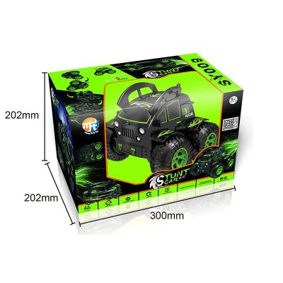 China Hot Selling RC Hobby Green Color Fashionable Design RC Toy 4 Wheels 360 Degree Stop Car for sale