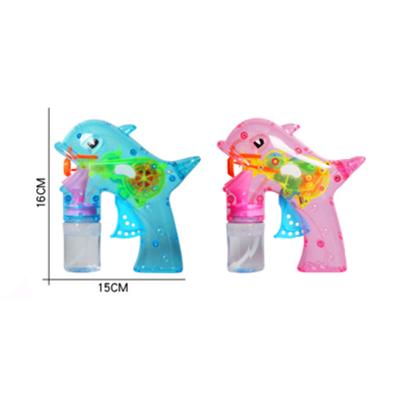 China Plastic Cute Bathroom Bubble Gun Toy Blue /Pink Color Bubble Machine For Kid Showering for sale