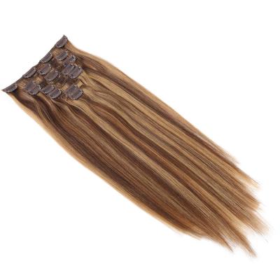 China Factory Price Wigs TD Hair Top Grade Seamless Double Skin PU Clip In Hair Extension for sale