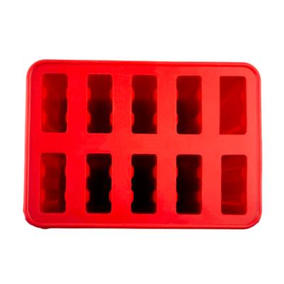 China 2022 Professional Made Viable 10 Holes Ice Cream Mold From China Ne de silico Wooden Sticky Ice Cream Mold for sale