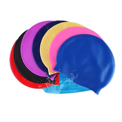 China 2022 New Swim Cap 2022 New Swim Cap Solid Color Customization Color Customization Swimming Cap Optional for sale