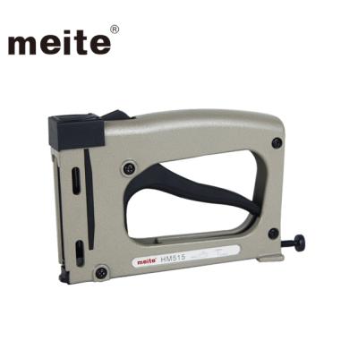 China meite HM515 Manual Nail Gun Nailer Flex Point Tacker Picture Frame Pinner Headless For Nail 15mm 200pcs for sale