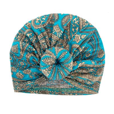 China DecorateÂ   African Preknotted Style Headwrap Pre Tied Hood Turban For Women Beanie Cap Hat for sale