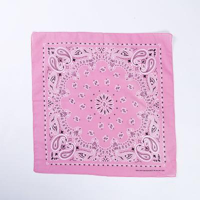 China Universal Cheap Red Paisley Bicycle Printed Biker Bandanas for sale