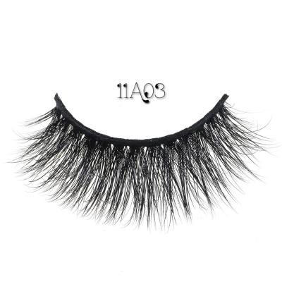 China Long Factory Price Natural 3d Mink Eyelashes Fur False Eyelash for sale