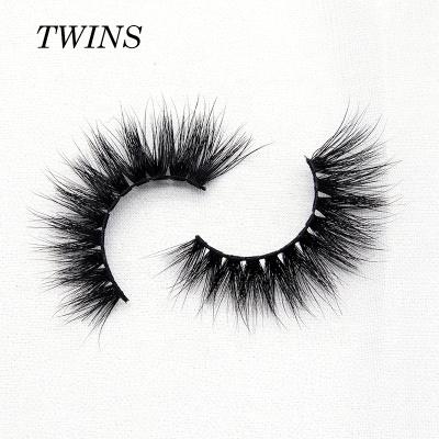 China Long Clean Natural Brand 3d Mink Lashes 3d Density Effect Enhanced False Mink Eyelash for sale