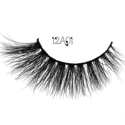 China OEM ODM Clear Natural Long Strip and Black Stripe Mink Strip Lashes False Eyelash for sale