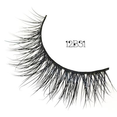 China Long Natural Makeup Mink Eyelashes False Eyelash 100% 3D Mink Lashes for sale