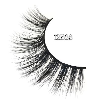 China Long Natural Soft High End Fashion 3D Mink Lashes Private Label for sale