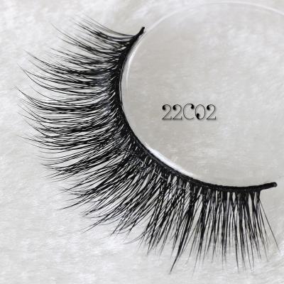 China Long Natural Eyelash Case Circle Eyelash Wholesale Packaging for sale