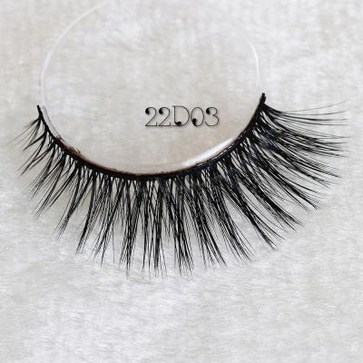 China Best Long Eyelashes Natural Supplies PBT Fiber False Eyelashes With Paper Box for sale