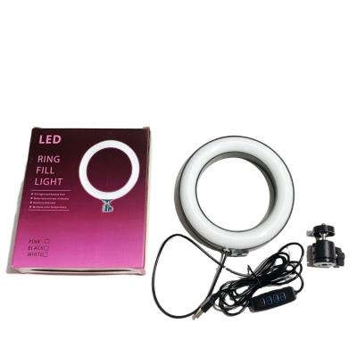 China Mini The hot-selling 6 inch Selfie led Ring Light With Tripod Stand for Live Stream Makeup Youtube Video for sale