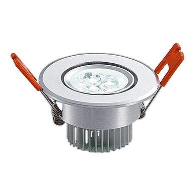 China Modern CE RoHS SAA Certified Type Small LED Light 3w Round Ceiling Panel LED Downlight Lens Indoor Light In Low Best Price for sale