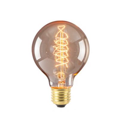 China Retro Iron Light Bulb E27 40W Decorative Vintage Edison Light Bulb for sale