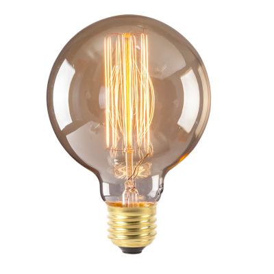 China Retro Iron Vintage Incandescent Lamp E27 40W Indoor Decoration Light Bulb for sale