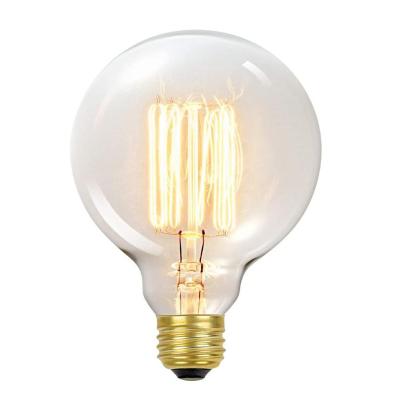 China Iron Vintage Lamp G125 40w Incandescent Nostalgic Creative Light Bulb for sale