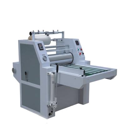 China FRONT 620mm Food Laminator Machine Hydraulic Hot Melt Glue Laminating Laminating Machine for sale