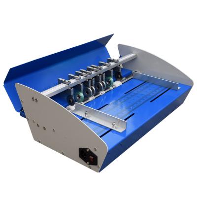 China Hotels FRONT Electric Indentation Machine 520mm Folding Machine A3 Folding Machine for sale