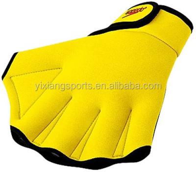 中国 Professional Swim Gloves Neoprene Water Resistance Aquatic Fitness Water Resistance Training Aqua Fit Webbed Gloves 販売のため