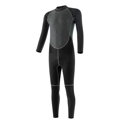 Китай Hot Wetsuits Stripes 3mm Neoprene Black Gray Back Zipper Wetsuit Long Sleeve Snorkeling Kayaking Diving Wetsuit For Surfing Diving One Piece Wetsuit For Men продается