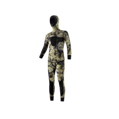 China Wetsuit Surfing Snorkeling Swimming Kayaking Diving 5MM Neoprene Diving Suit Long Sleeve Long Leg High Quality Back Zipper For Snorkeling Diving Te koop