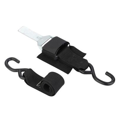 China Carrying Cargo Lashing Strap / Boat Strap Durable Docking Belt Adjustable Boat Buckle Transom Tie Downs For Trailer Marine Universal Safety Straps Marine Boat Transom for sale