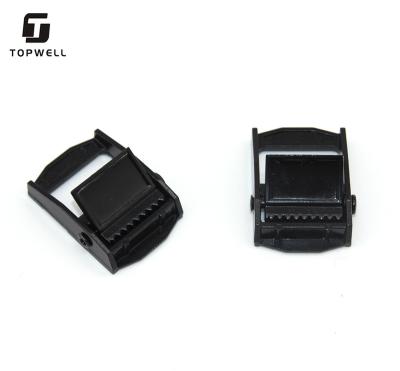 China Tie Down Hot Sale 25mm Black 250kgs E-Liner Cam Buckle for sale