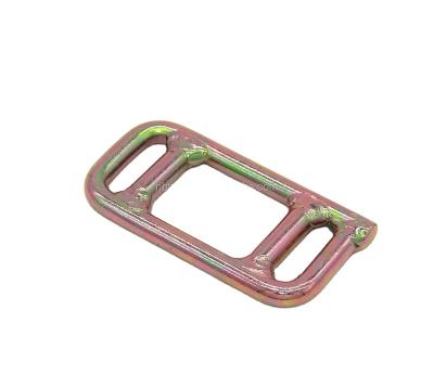 China Lashing One Way Certe De Tri Buckle Glide Inner Size 50mm Stainless Metal Buckle For Bags And Belts for sale