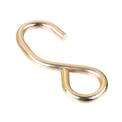 China Heavy Industry Zinc Plating 25mm Metal S Hook For Hanging for sale