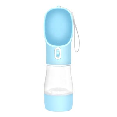 China Wholesale Automatic Multifunctional Outgoing Portable Container Water Bottle Pet Water Bottle Pet Dog Feeder for sale