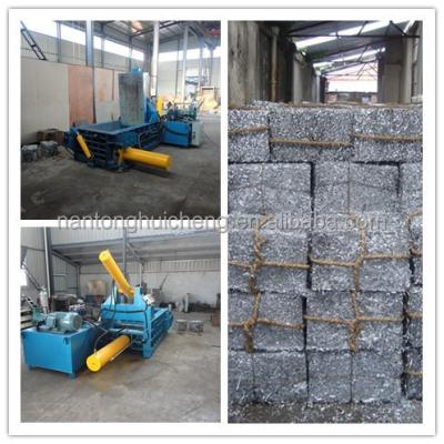 China horizontal baler machines for scrap iron for scrap metal/aluminium 200*200 mm for sale