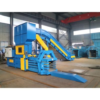 China Hydraulic Automatic Waste Paper Products Cardboard Box Plastic Bail Press Machine for sale