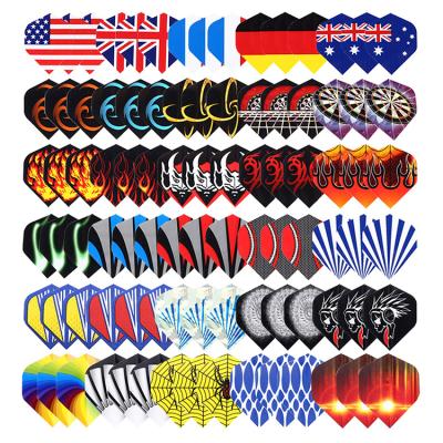 China Pet/Pc Double Size Dart Flights Accessories PET, Perfect Accessories Equipment Supplies For Dart Games for sale