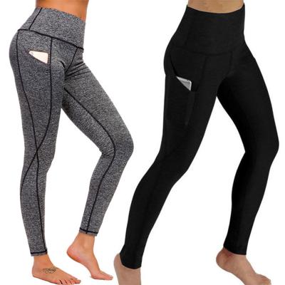 China XIEJIN Breathable SPORTS colorful high waisted butt lift yoga pants workout leggings for women with pockets for sale