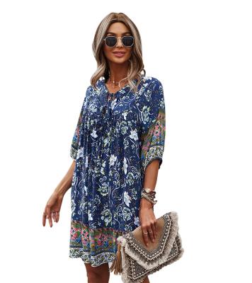 China Breathable Factory Directly Wholesale 2021 Summer Short Sleeve Patchwork T-shirt Loose Casual Women's Suit for sale