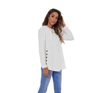 China China Factory Best Breathable Casual Single Button Long Sleeve T Shirt for sale