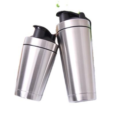 China 2018 Sustainable Wholesale Amazon Bpa Free Custom Made Stainless Steel Protein Shaker Bottle Shaker Protein Bottle, Fitness Shaker for sale