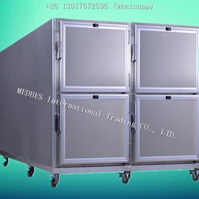 China Four Bodies Freezer Funeral Products Six Bodies Cooler Mortuary Refrigerator Corpse cooler corpse freezer for sale